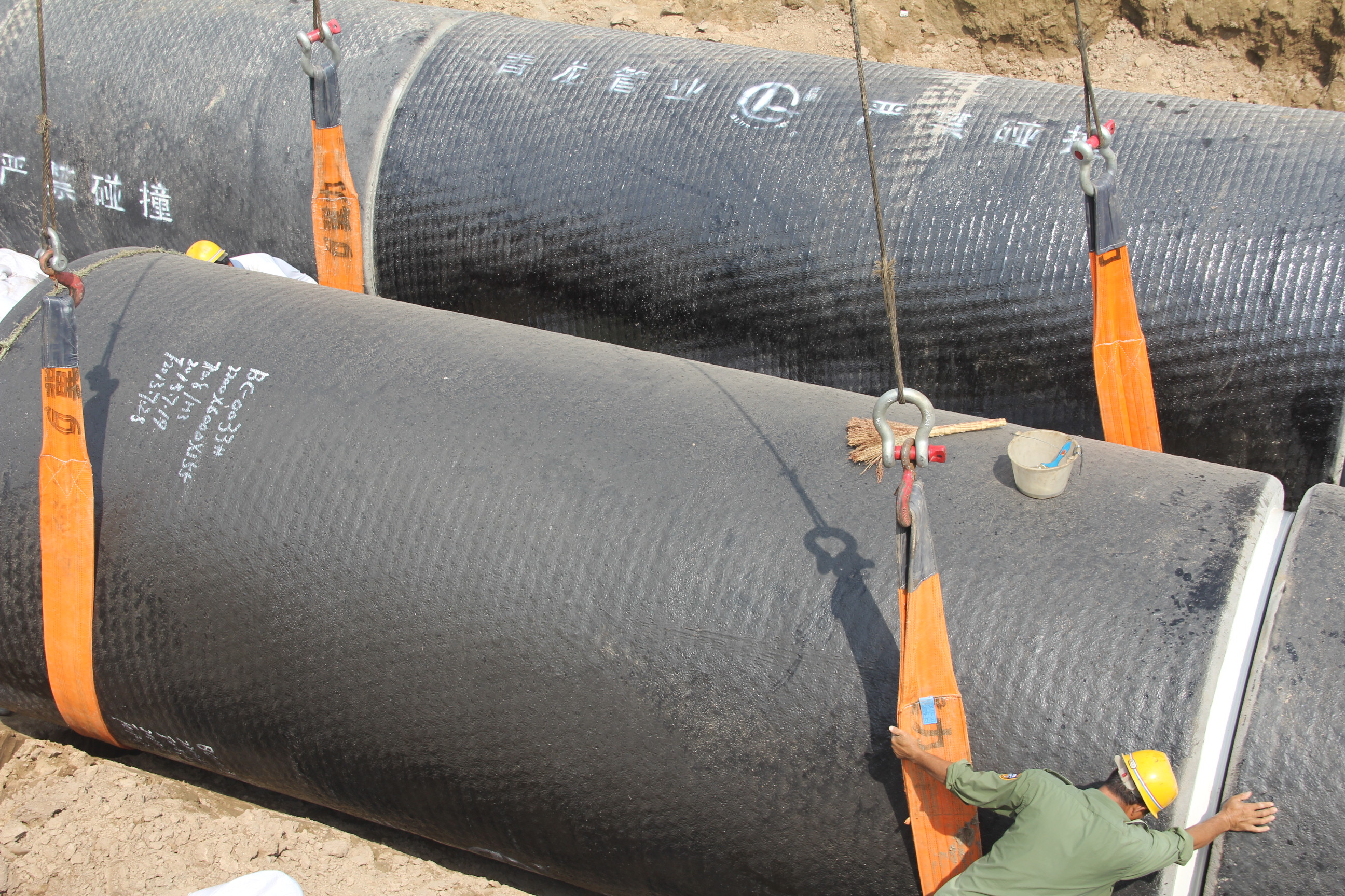 扁平吊帶水利施工案例